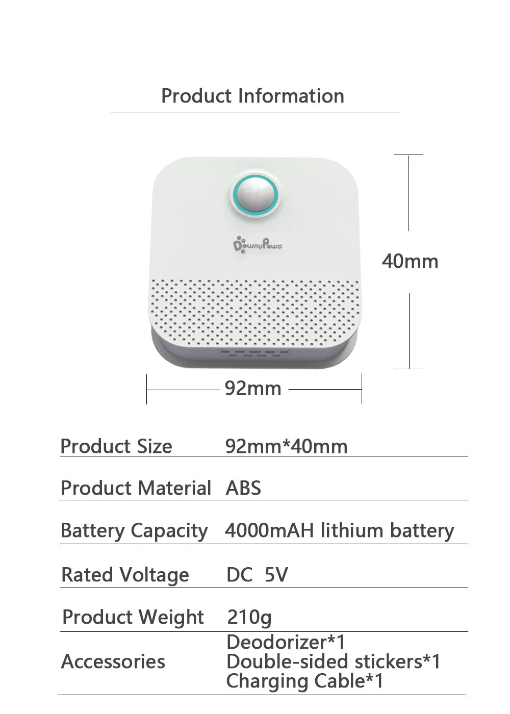 TailsUp Smart Odor Purifier